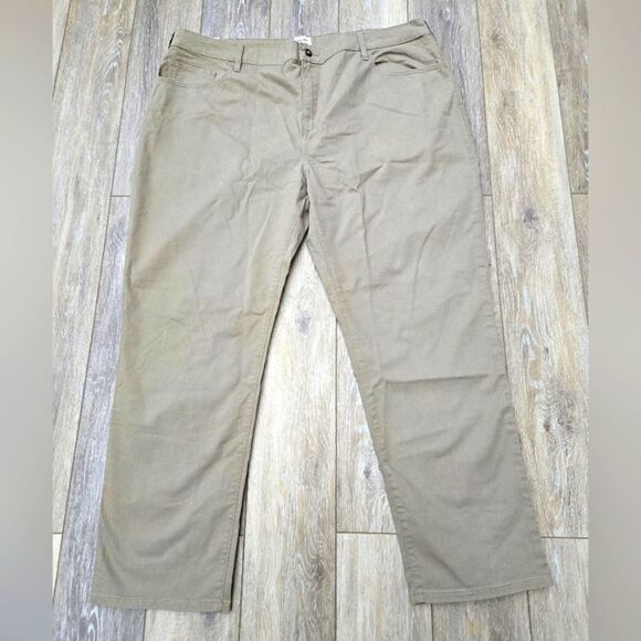 New Flint and Tinder Athletic  Tapered Fit khaki pants mens size 44x30 nwt - Picture 1 of 11